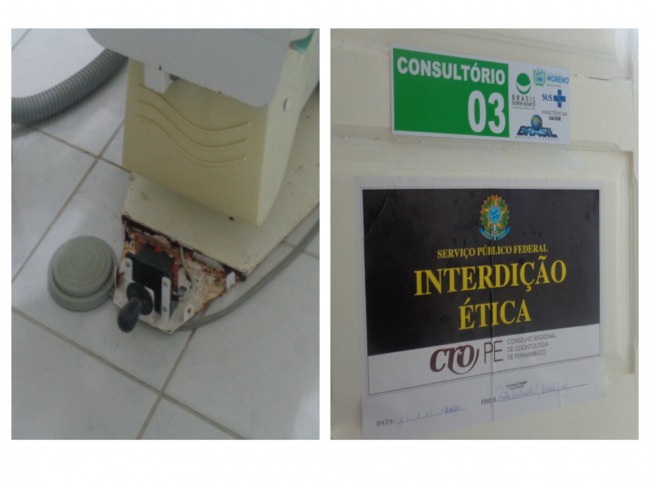 Centro de Especialidades Odontológicas da Prefeitura de Moreno é interditado