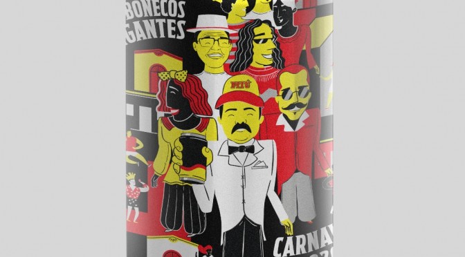 Latas carnavalescas da PITÚ homenageiam Bonecos Gigantes de Olinda