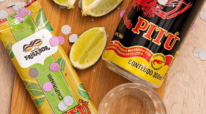 PITÚ e FRISABOR lançam picolé de caipirinha