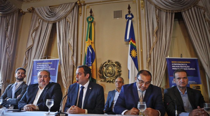 Governo do Estado decreta fechamento dos shoppings, salões, clubes, bares, restaurantes e comércio de praia