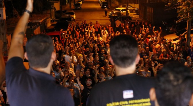 Policiais Civis decretam paralisação de 24h. Governo classifica movimento como ‘ilegal e precipitado’