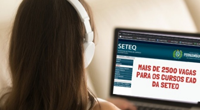 Abertas inscrições para cursos gratuitos em formato EaD pela Secretaria do Trabalho