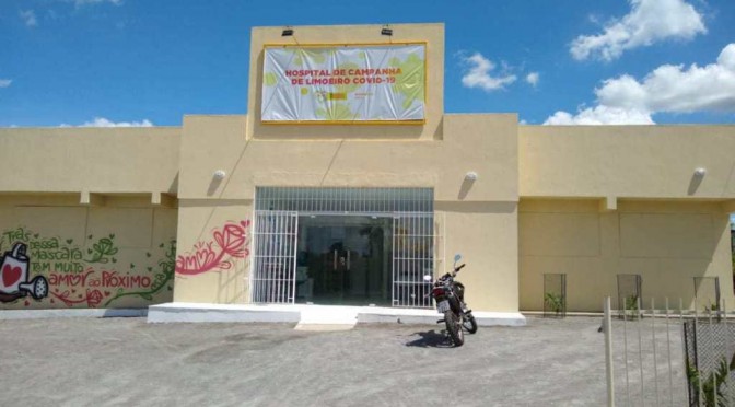 Hospital de campanha de Limoeiro será inaugurado na segunda (11/05)