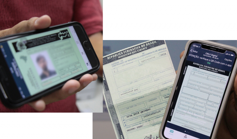 DETRAN-PE adota CNH e CRLV digital para veículos