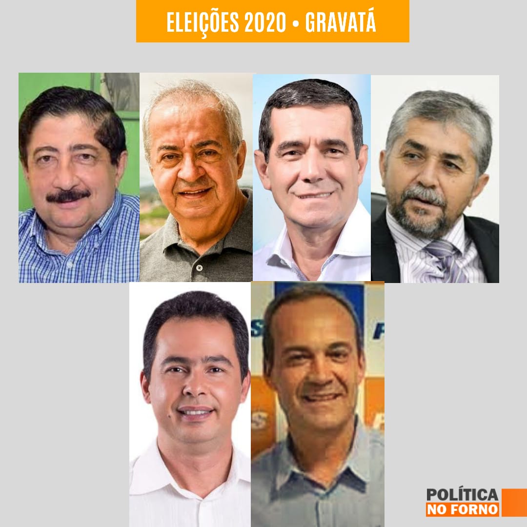Perto das Convenções, são seis os pré-candidatos a prefeito de Gravatá