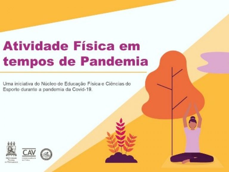 UFPE Vitória produz materiais informativos sobre atividade física e Covid-19