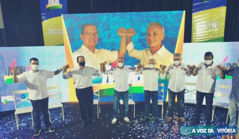 Convenção: Paulo Roberto e Edmo Neves buscam ampliar palanque para derrotar Aglailson