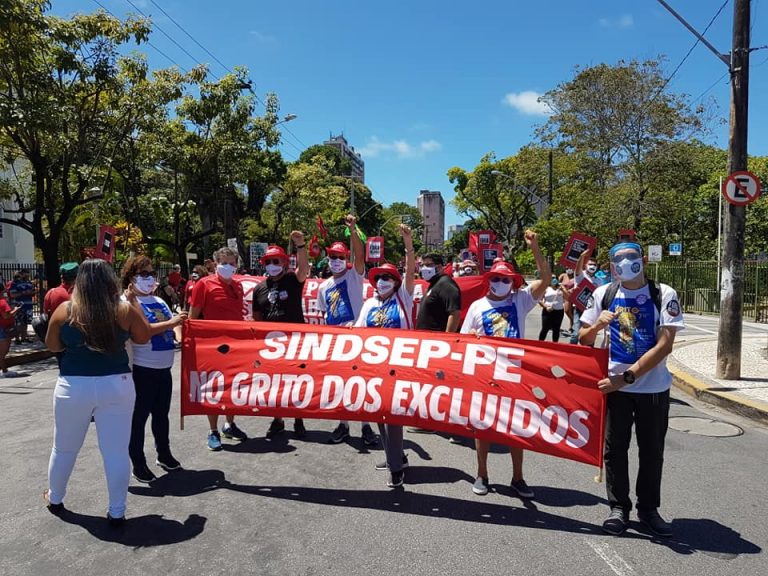 SINDSEP-PE no Grito dos (as) Excluídos (as) no Recife