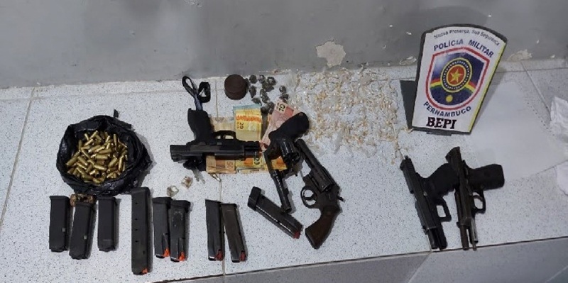 Em confronto com a Polícia, cinco acusados de tráfico morrem em Massauassu