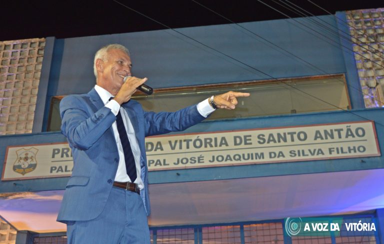 “Vitória, demonstra o teu valor”, é a marca do governo Paulo Roberto