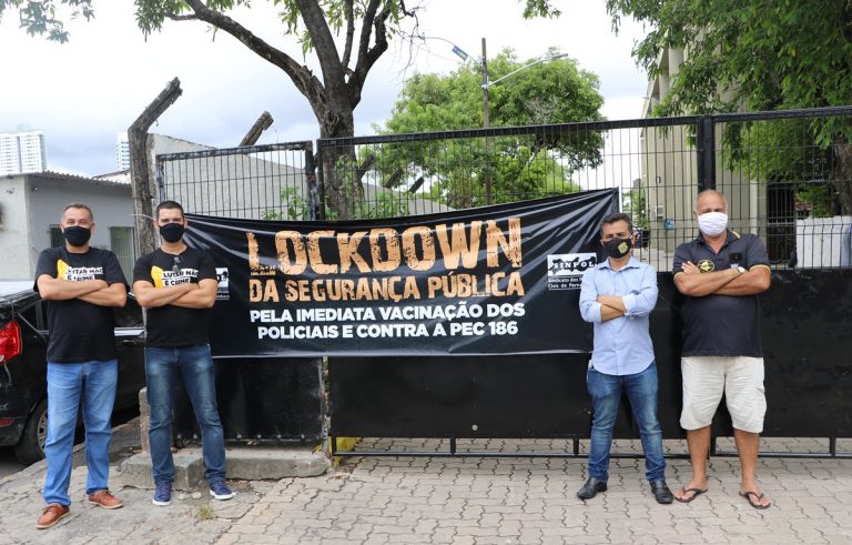 Policiais Civis cobram vacinação da categoria e fornecimento de EPIs