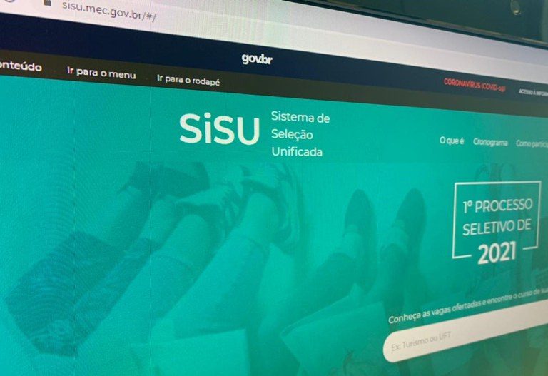 Estudantes já podem consultar vagas Sisu do primeiro semestre de 2021