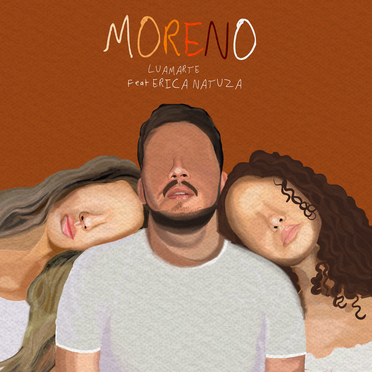 Luamarte lança single “Moreno” em feat com Erica Natuza