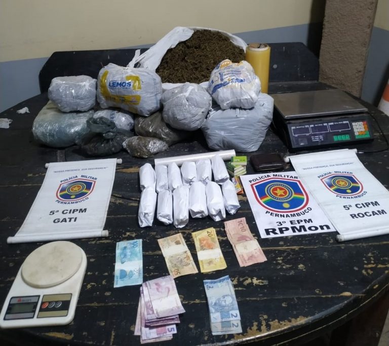Rapidinhas Policiais: muita apreensão de entorpecentes na Mata Sul