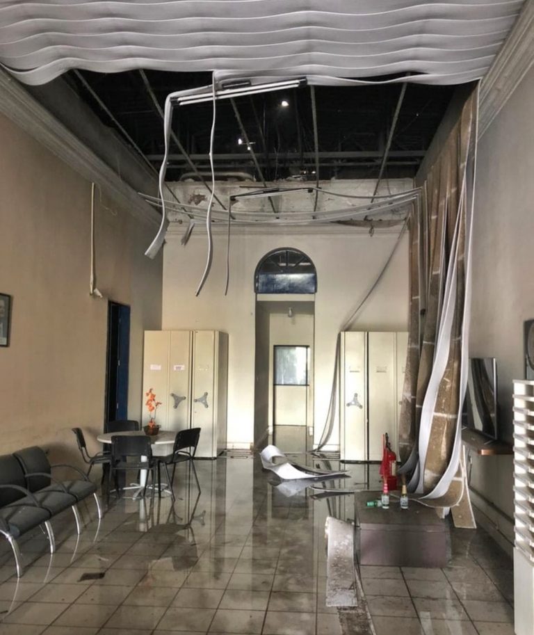 Incêndio criminoso devasta setor administrativo da UFPE Vitória