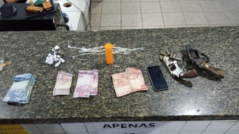 Tiroteio em Dr. Alvinho termina com apreensão de drogas e suspeitos