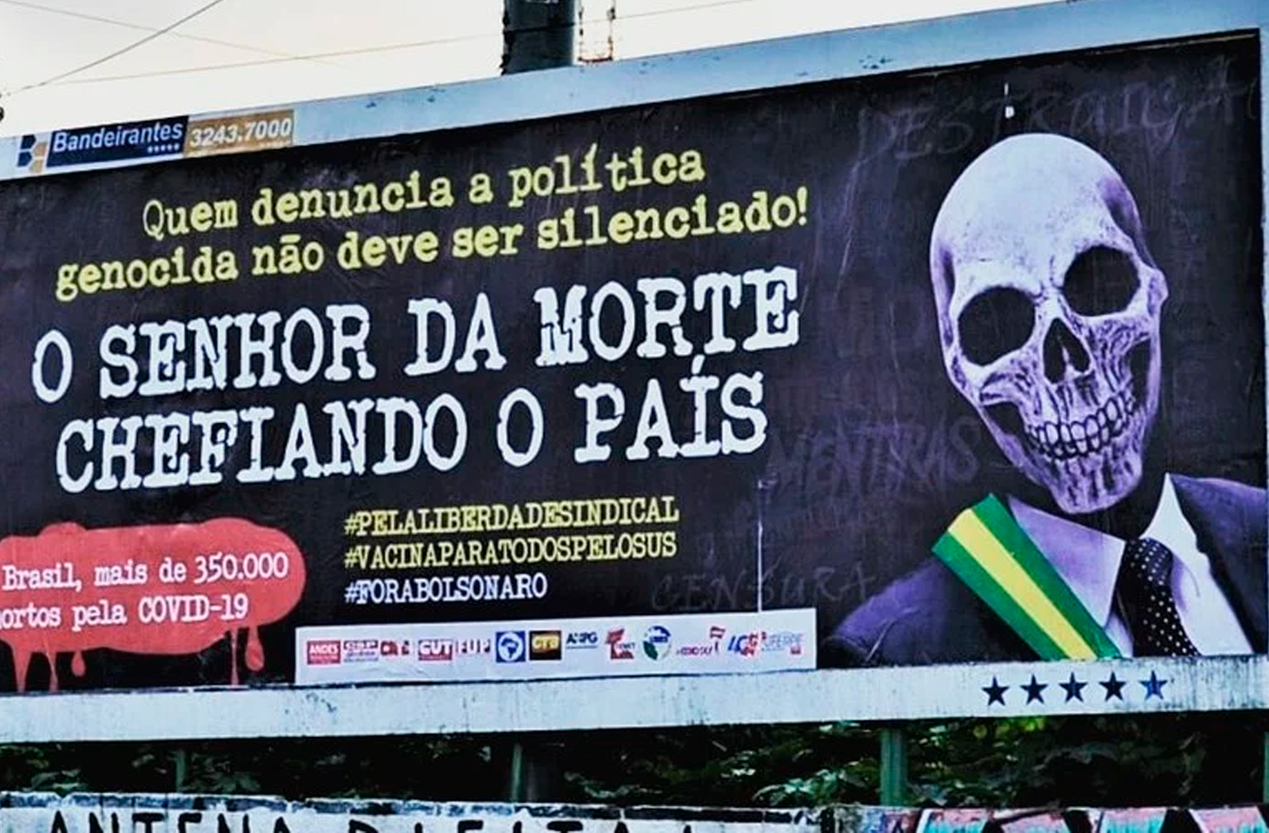 Outdoors denunciam política genocida do governo Bolsonaro