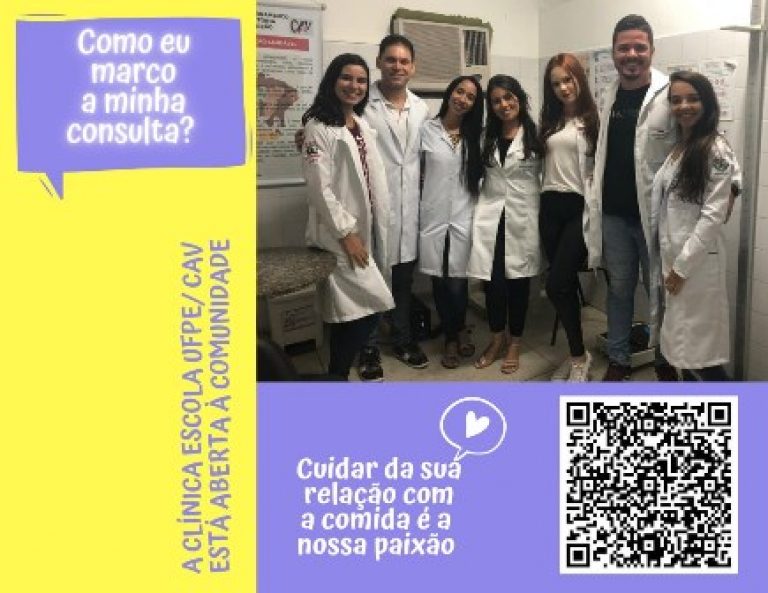 Clínica Escola da UFPE Vitória passa a atender, no modo virtual, pessoas com distúrbios alimentares