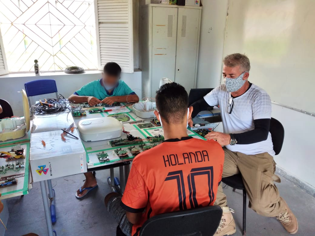 Caravana Juventude em Movimento aporta na Funase de Vitória de Santo Antão