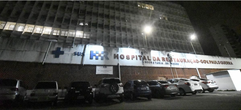 Rapaz baleado em Pombos foi removido para o HR