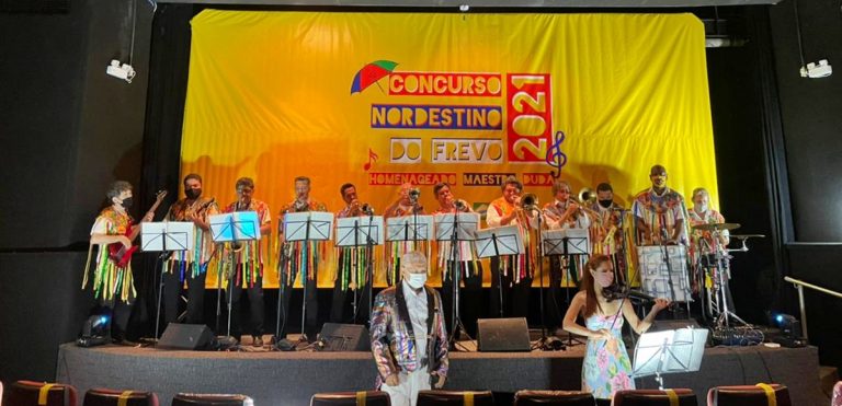 Concurso Nordestino de Frevo premia compositores e apresenta canções vencedoras