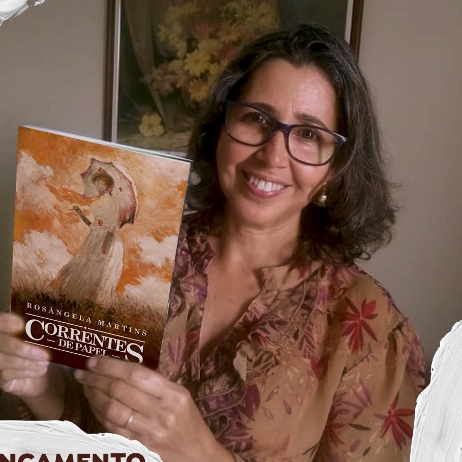 Rosângela Martins, ex-empresária de Vitória, lança romance de época que se passa em Pernambuco