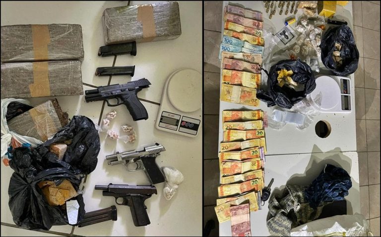 Polícia Civil de Vitória debela ponto de tráfico e flagra homem que detém três mandados de prisão