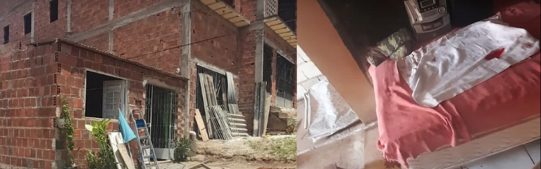 Vitória: Mulher e criança são feridas após indivíduos invadirem casa e matar marido