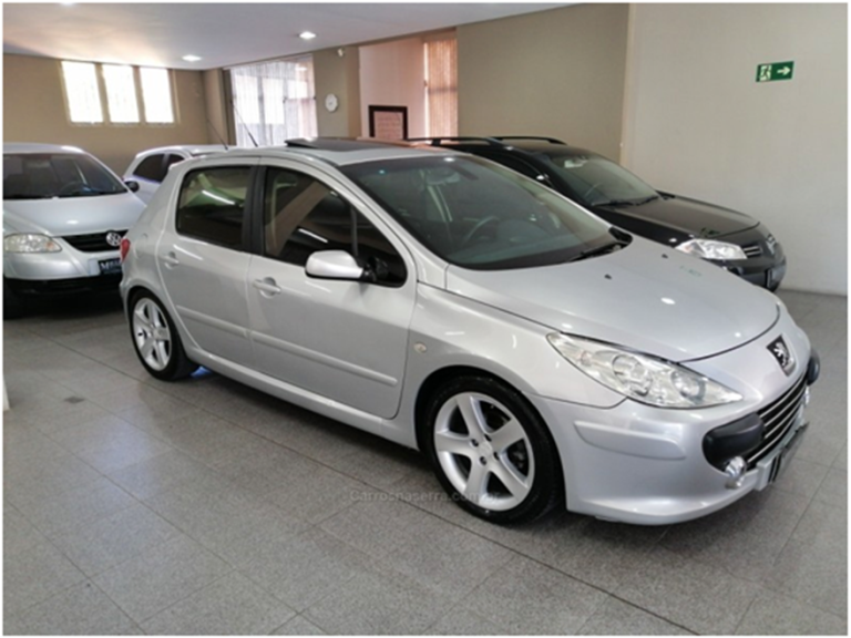 O Peugeot 307 é o carro mais roubado no Brasil