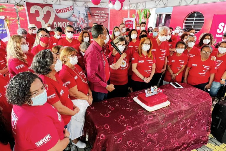 Sintepe celebra seus 32 anos