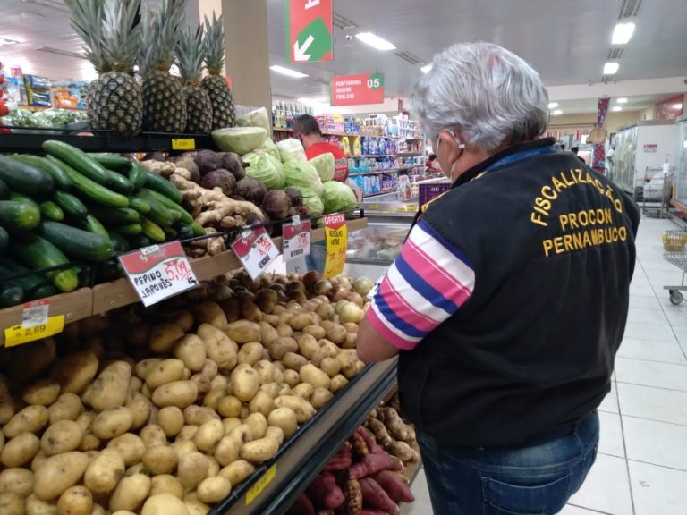 Procon-PE registra aumento da cesta básica em fevereiro em Gravatá e Vitória