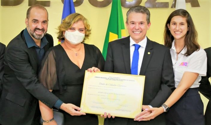 Deputado André de Paula recebe título de cidadão de Glória do Goitá