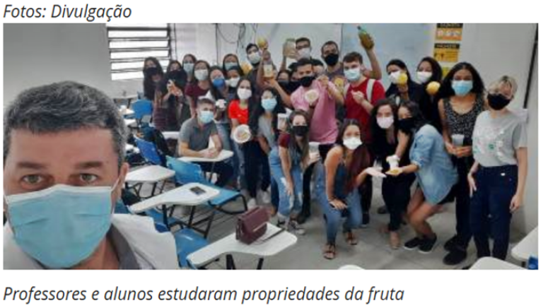 Estudantes de Nutrição da UFPE Vitória criam produtos à base do maracujá