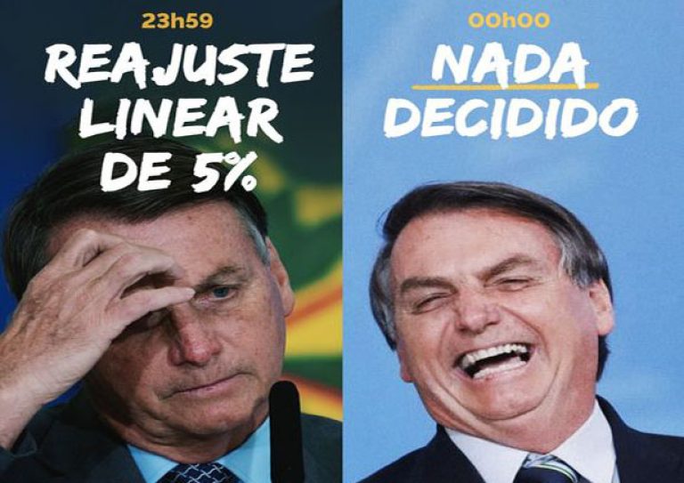 Sem reajuste, servidores podem decretar movimento grevista