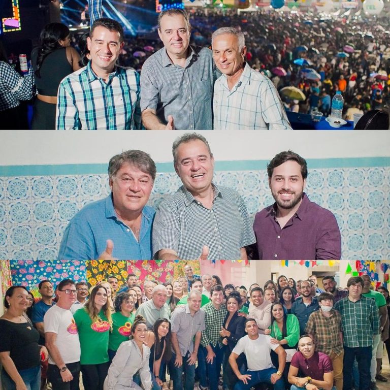 Pré-candidato a governador Danilo Cabral prestigiou São João da Vitória de Santo Antão