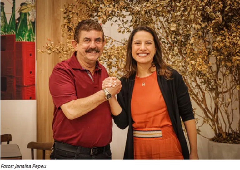 Em visita ao Monte das Tabocas, Raquel recebe apoio político de Dr. Saulo