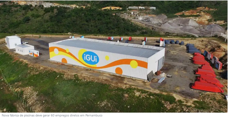 ESCADA: Nova fábrica de piscinas deve gerar 60 empregos diretos