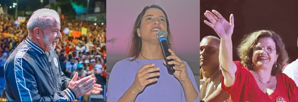 Lula, Raquel e Teresa lideraram as urnas em Vitória de Santo Antão