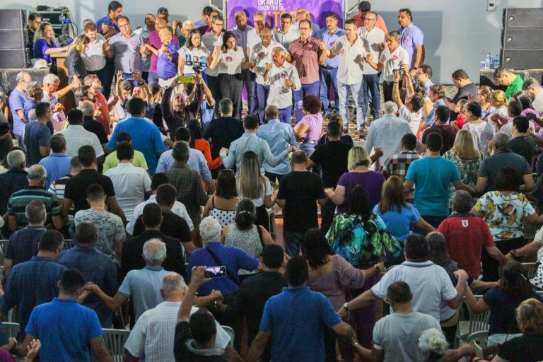 Raquel e Priscila contam com palanque forte em Vitória de Santo Antão