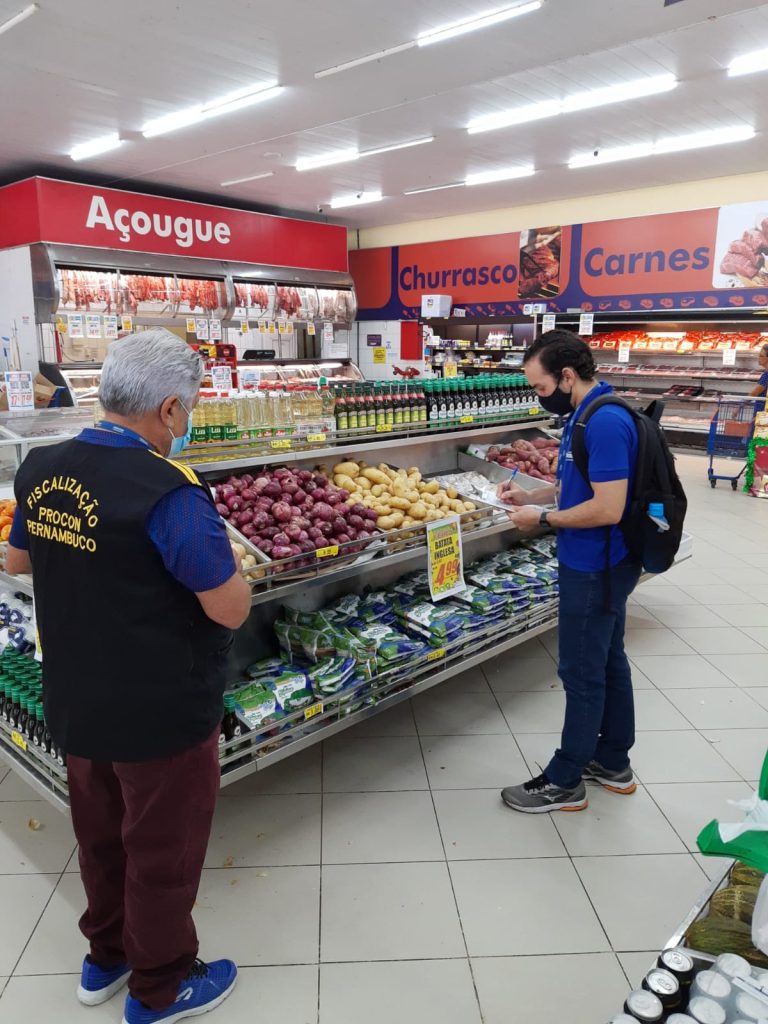 Procon-PE registra aumento acumulado de R$ 104,00 na cesta básica de 2022