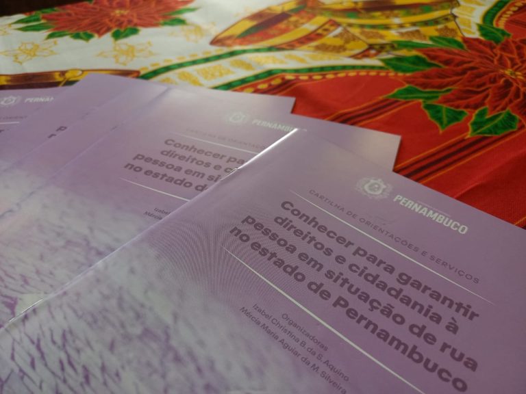 Governo de PE e entidades constroem plano para nortear atendimento a moradores de rua