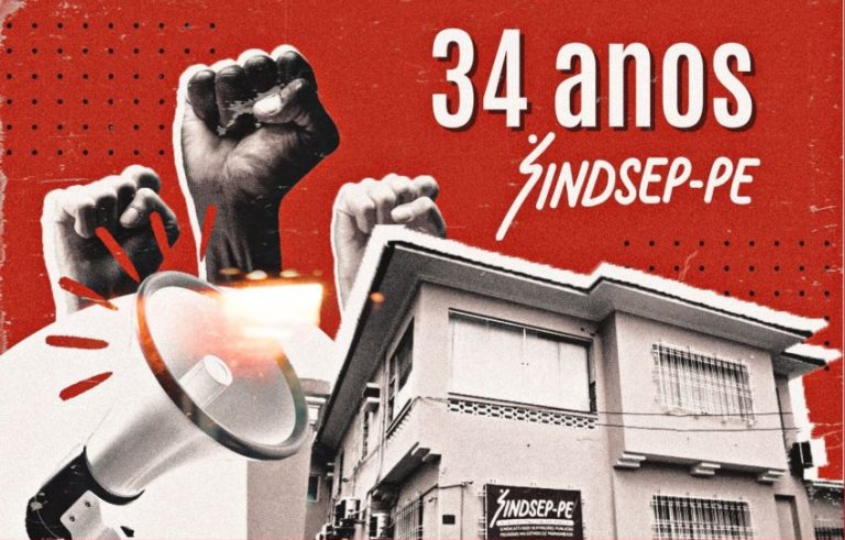 Sindsep completa 34 anos em novo período de luta e de conquistas
