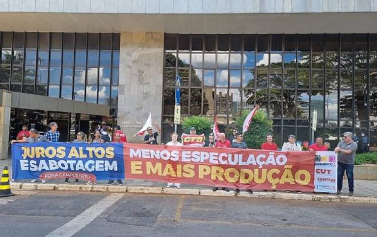 Trabalhadores iniciam Jornada de Mobilização contra juros altos
