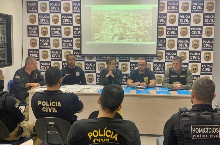 Operação policial detém envolvidos com entorpecentes e homicídios em Vitória de Santo Antão
