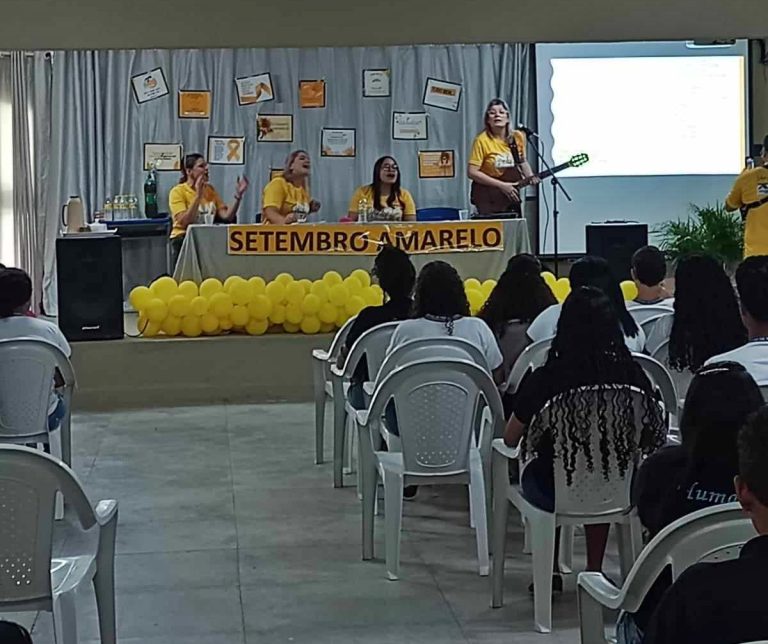 Em Escada, Escola Eraldo Campos realizou campanha Setembro Amarelo