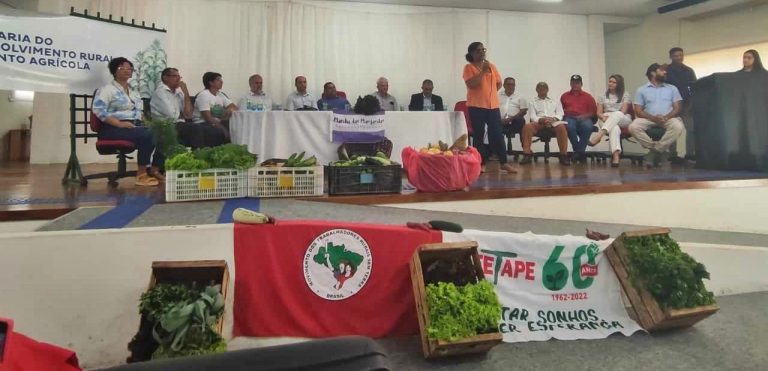 Vitória realizou o Fórum da Agricultura Familiar e Reforma Agrária