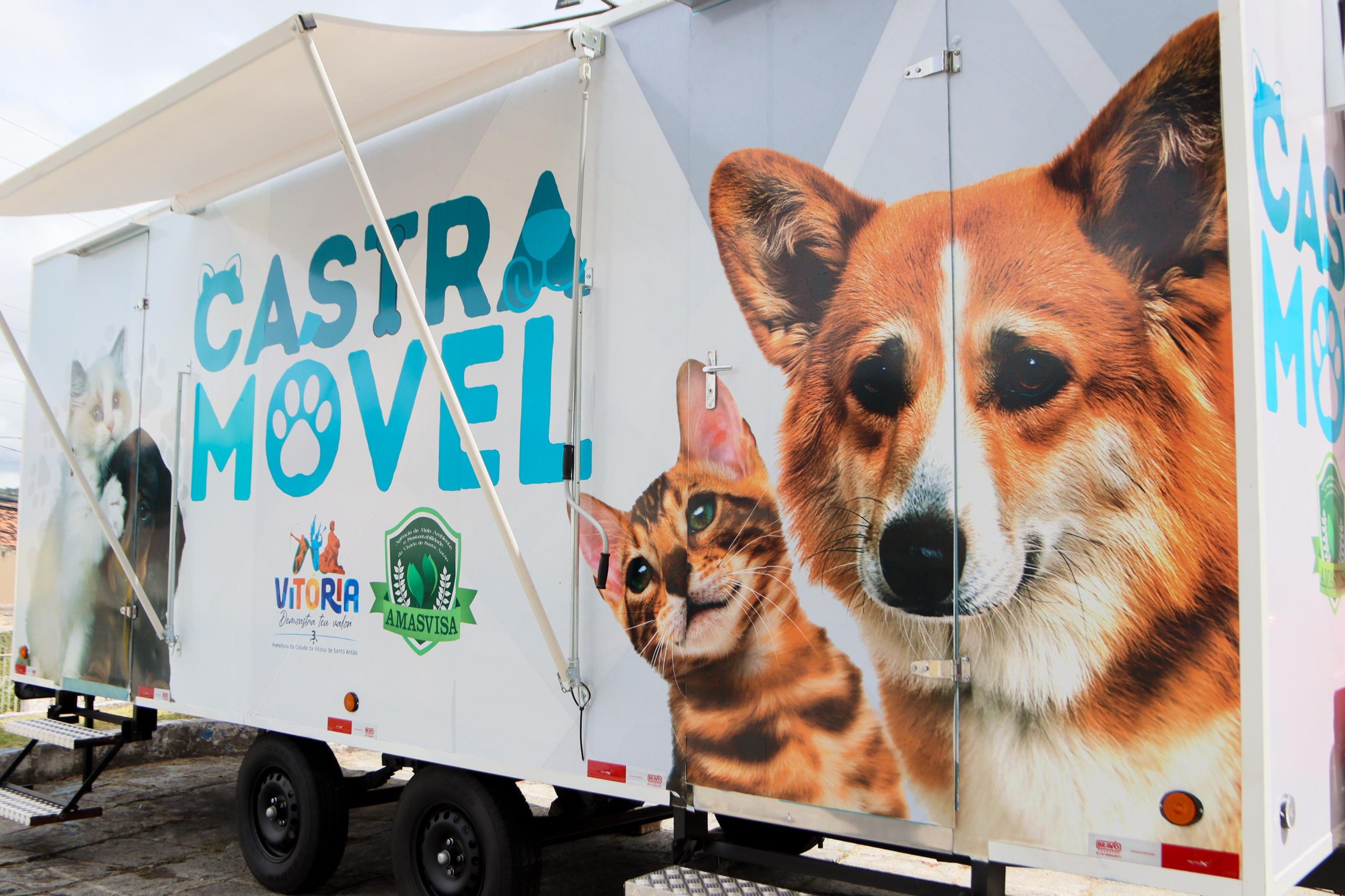 Vitória dispõe Castramóvel ampliando rede de atendimento veterinário
