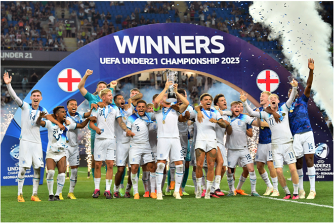 A Inglaterra é a vencedora da Eurocopa da Juventude 2023