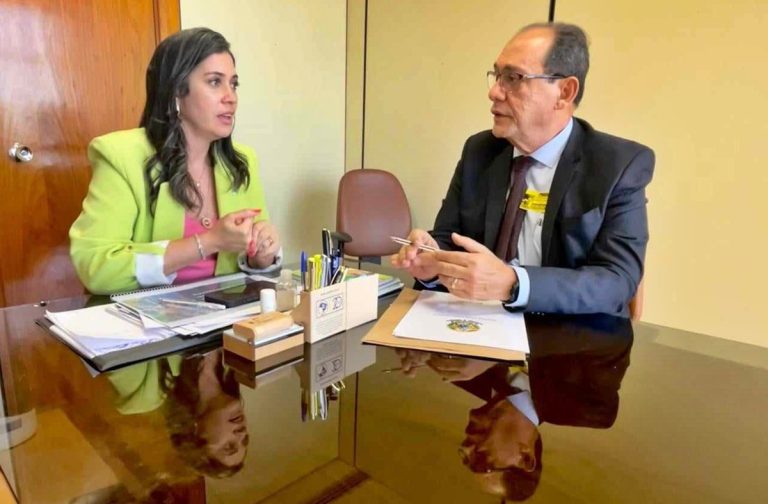 Vice-prefeito Edmo Neves se reúne com Iza Arruda que garante mais R$ 3,5 milhões para Vitória de Santo Antão
