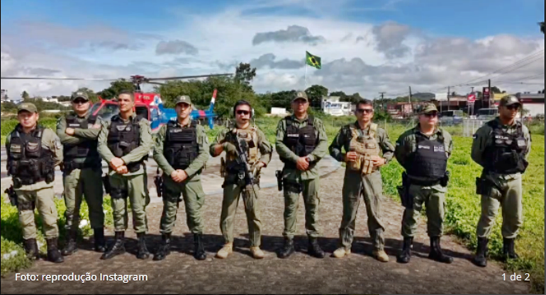 Vitória de Santo Antão e Gravatá vivenciam ampla operação com forças de segurança nesta terça (11)